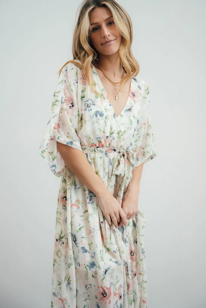 BB Custom Kia Kimono Maxi Dress | Spring Floral Dresses 6 BB Custom Kia Kimono Maxi Dress | Spring Floral Dresses
