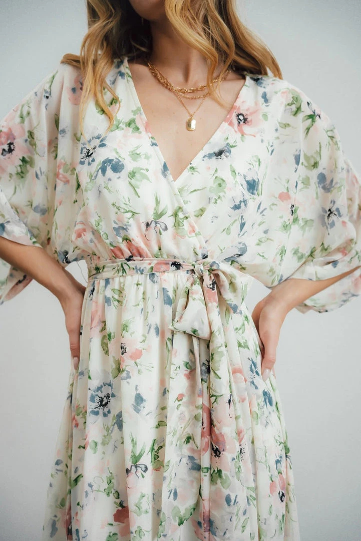 BB Custom Kia Kimono Maxi Dress | Spring Floral Dresses 8 BB Custom Kia Kimono Maxi Dress | Spring Floral Dresses
