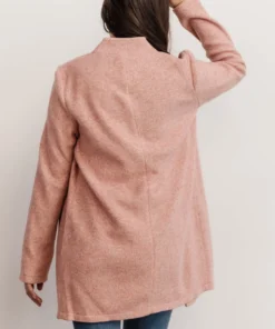 BS Tops Knoll Notch Jacket | Vintage Rose