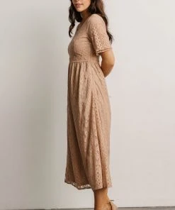 POL Dresses Kody Lace Dress | Sand