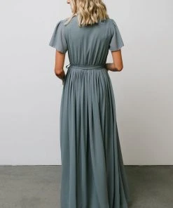 Dresses Kristina Maxi Dress | Dusty Blue 15 Dresses Kristina Maxi Dress | Dusty Blue