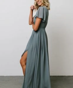 Dresses Kristina Maxi Dress | Dusty Blue 13 Dresses Kristina Maxi Dress | Dusty Blue