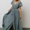 Dresses Kristina Maxi Dress | Dusty Blue