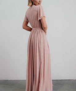 Kristina Maxi Dress | Dusty Rose