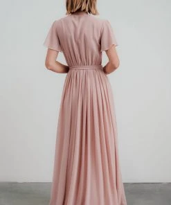 Kristina Maxi Dress | Dusty Rose