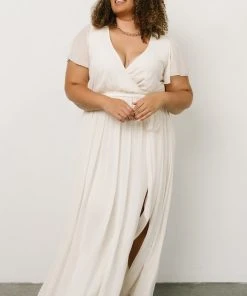 Kristina Maxi Dress | Ivory Dresses