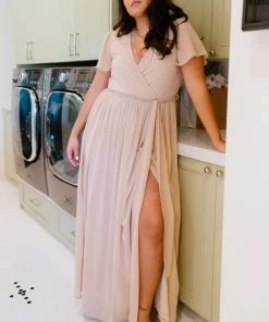 Kristina Maxi Dress | Natural Dresses