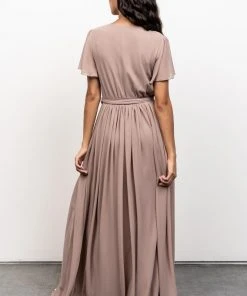 Kristina Maxi Dress | Taupe