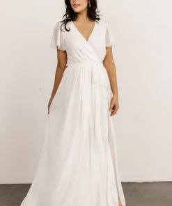 Dresses Kristina Maxi Dress | White 25 Dresses Kristina Maxi Dress | White