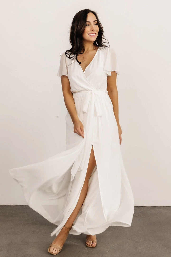 Dresses Kristina Maxi Dress | White 8 Dresses Kristina Maxi Dress | White