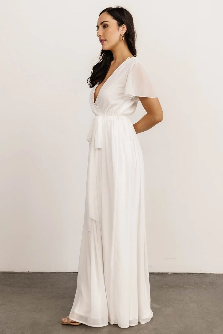 Dresses Kristina Maxi Dress | White 9 Dresses Kristina Maxi Dress | White