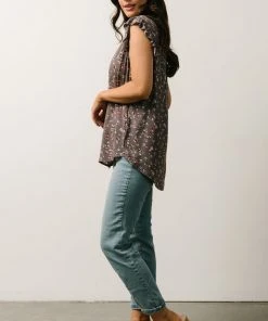 KA Lars Top | Mauve Multi Floral Boho 14 KA Lars Top | Mauve Multi Floral Boho