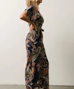 Baltic Born Boho Lazuli Jumpsuit | Navy Paisley Print 5 Baltic Born Boho Lazuli Jumpsuit | Navy Paisley Print