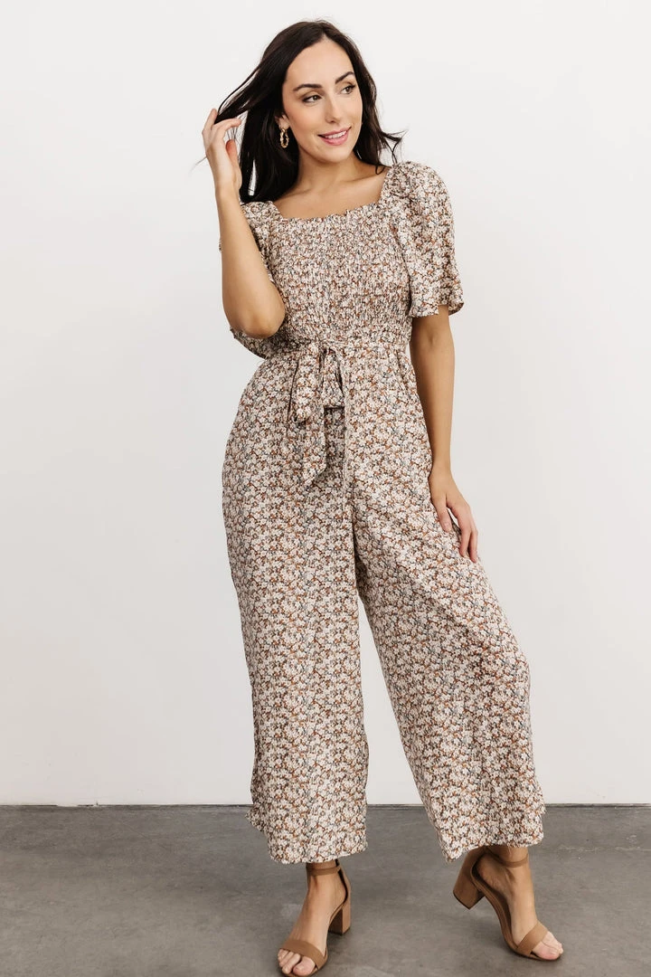 HAY Lindie Smocked Jumpsuit | Multi Floral 10 HAY Lindie Smocked Jumpsuit | Multi Floral