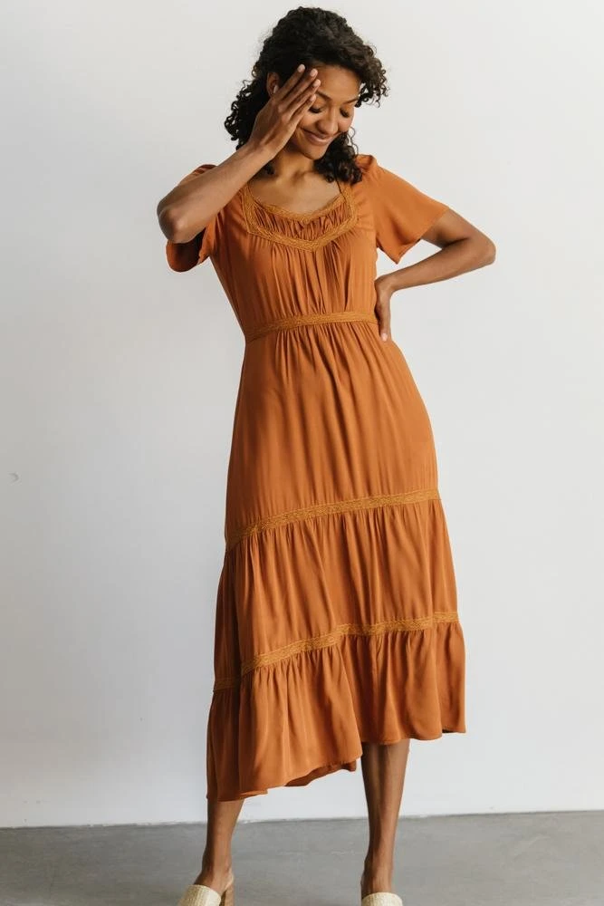 POL Dresses Lumi Tiered Maxi Dress | Nutmeg 5 POL Dresses Lumi Tiered Maxi Dress | Nutmeg