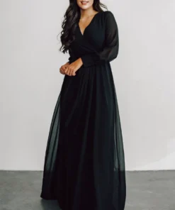 RR Lydia Maxi Dress | Black 6 RR Lydia Maxi Dress | Black