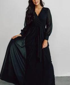RR Lydia Maxi Dress | Black