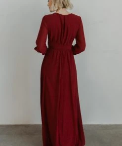 RR Lydia Maxi Dress | Burgundy 15 RR Lydia Maxi Dress | Burgundy
