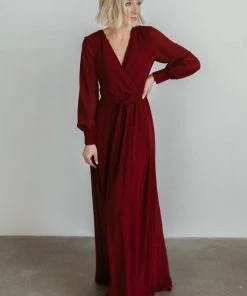 RR Lydia Maxi Dress | Burgundy 17 RR Lydia Maxi Dress | Burgundy