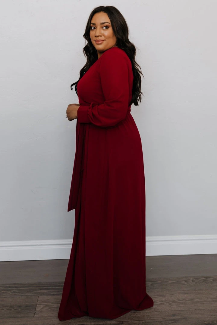 RR Lydia Maxi Dress | Burgundy 3 RR Lydia Maxi Dress | Burgundy