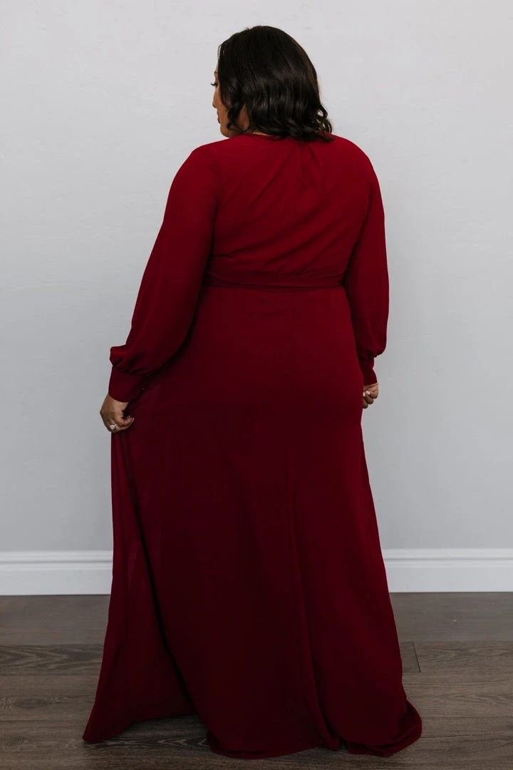 RR Lydia Maxi Dress | Burgundy 8 RR Lydia Maxi Dress | Burgundy