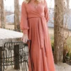 RR Lydia Maxi Dress | Dusty Clay