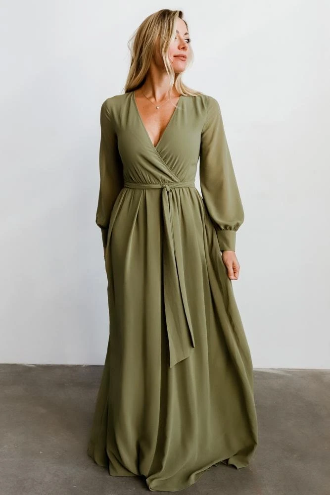 RR Lydia Maxi Dress | Dusty Olive Dresses RR Lydia Maxi Dress | Dusty Olive Dresses