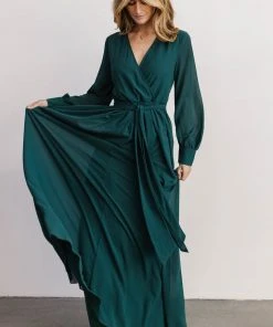 RR Dresses Lydia Maxi Dress | Hunter Green