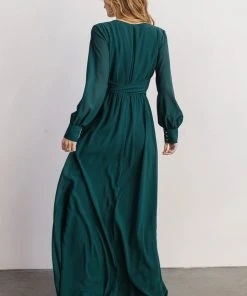 RR Dresses Lydia Maxi Dress | Hunter Green
