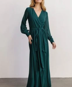 RR Dresses Lydia Maxi Dress | Hunter Green