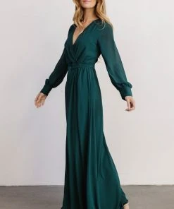 RR Dresses Lydia Maxi Dress | Hunter Green