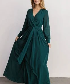 RR Dresses Lydia Maxi Dress | Hunter Green