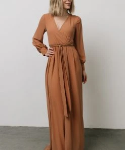 RR Lydia Maxi Dress | Light Copper