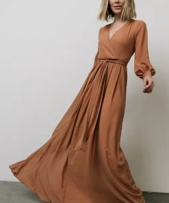 RR Lydia Maxi Dress | Light Copper