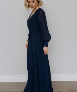 RR Lydia Maxi Dress | Navy Dresses
