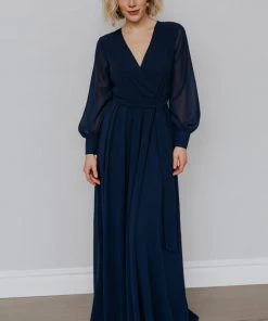 RR Lydia Maxi Dress | Navy Dresses