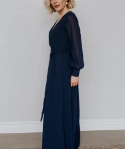 RR Lydia Maxi Dress | Navy Dresses