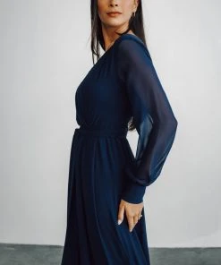 RR Lydia Maxi Dress | Navy Dresses
