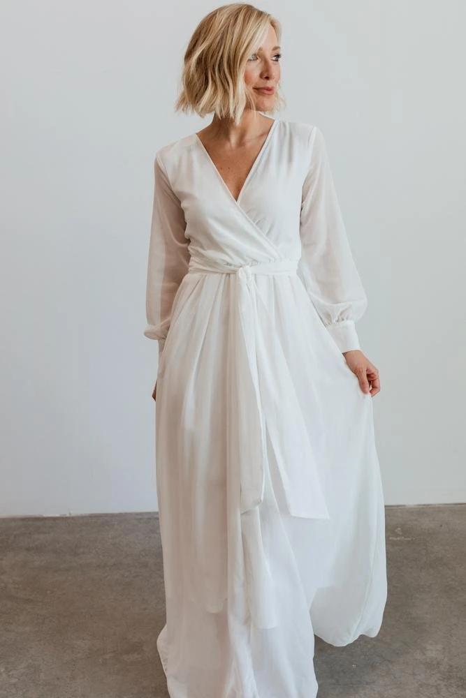 RR Lydia Maxi Dress | Off White RR Lydia Maxi Dress | Off White