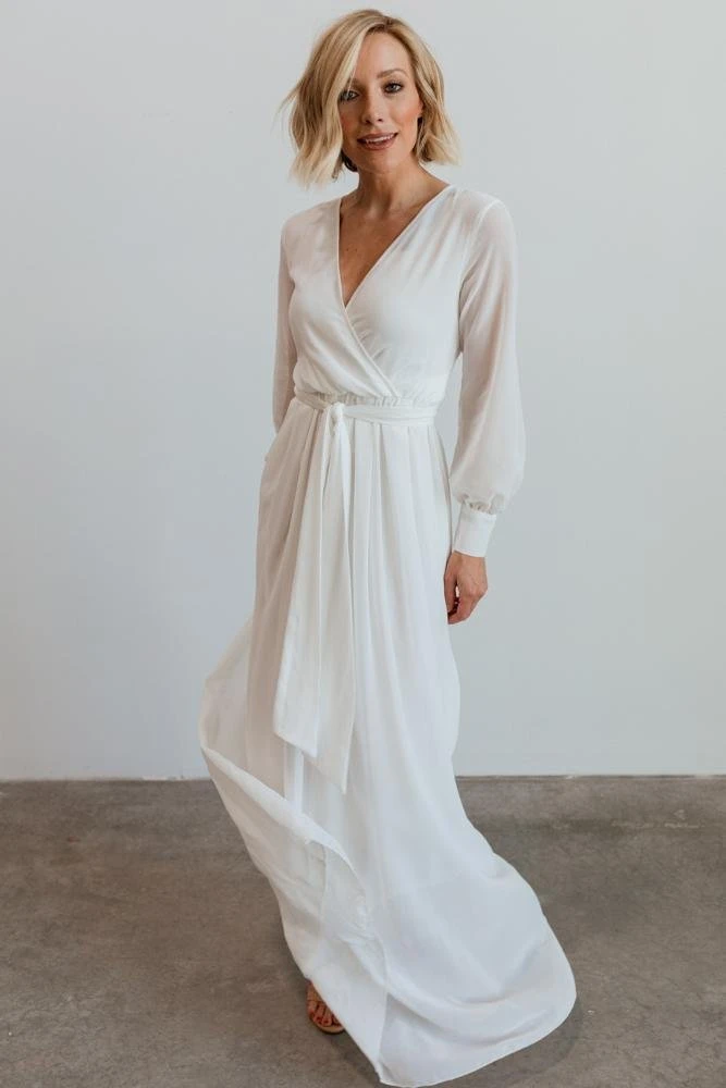 RR Lydia Maxi Dress | Off White RR Lydia Maxi Dress | Off White