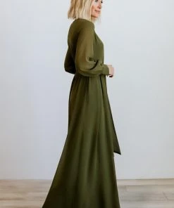 RR Lydia Maxi Dress | Olive Dresses