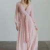 RR Lydia Maxi Dress | Pink Dresses