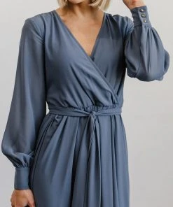 RR Dresses Lydia Maxi Dress | Slate Blue 29 RR Dresses Lydia Maxi Dress | Slate Blue