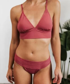 EN Madeira Bikini Bottom | Raspberry