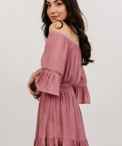 Dresses Magnolia Off Shoulder Mini Dress | Rose