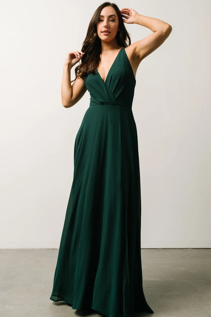 Soi Marjorie Maxi Gown | Hunter Green Dresses 1 Soi Marjorie Maxi Gown | Hunter Green Dresses