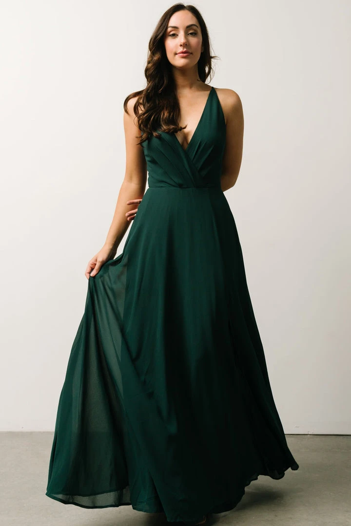 Soi Marjorie Maxi Gown | Hunter Green Dresses 8 Soi Marjorie Maxi Gown | Hunter Green Dresses