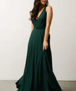 Soi Marjorie Maxi Gown | Hunter Green Dresses 10 Soi Marjorie Maxi Gown | Hunter Green Dresses