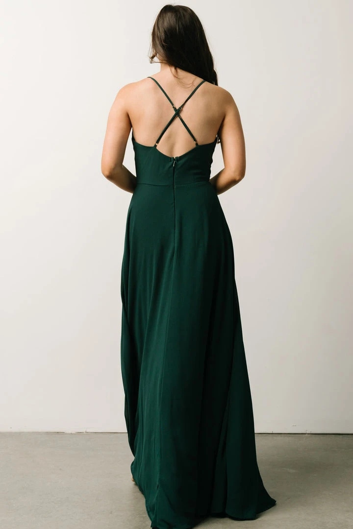 Soi Marjorie Maxi Gown | Hunter Green Dresses 5 Soi Marjorie Maxi Gown | Hunter Green Dresses