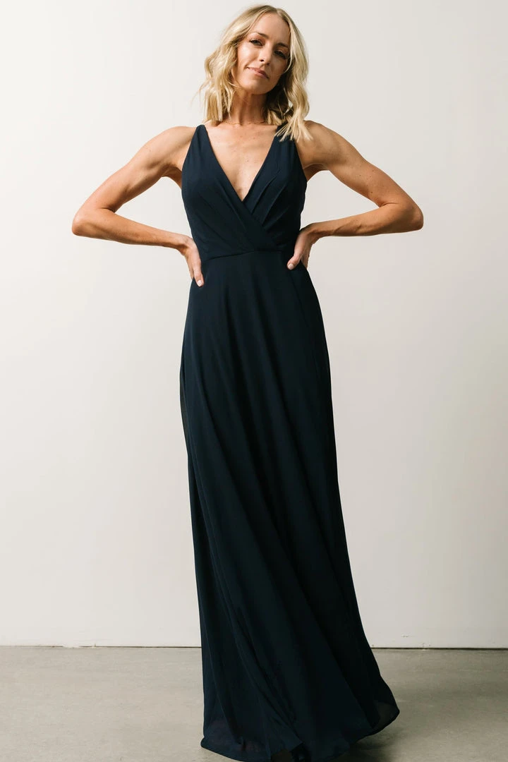 Soi Marjorie Maxi Gown | Navy Dresses 3 Soi Marjorie Maxi Gown | Navy Dresses
